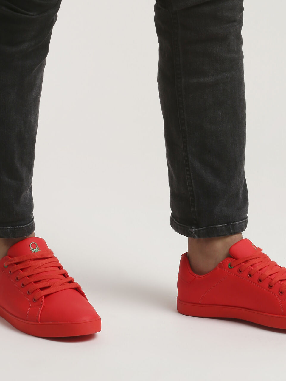 BASIC PU SNEAKER image number null