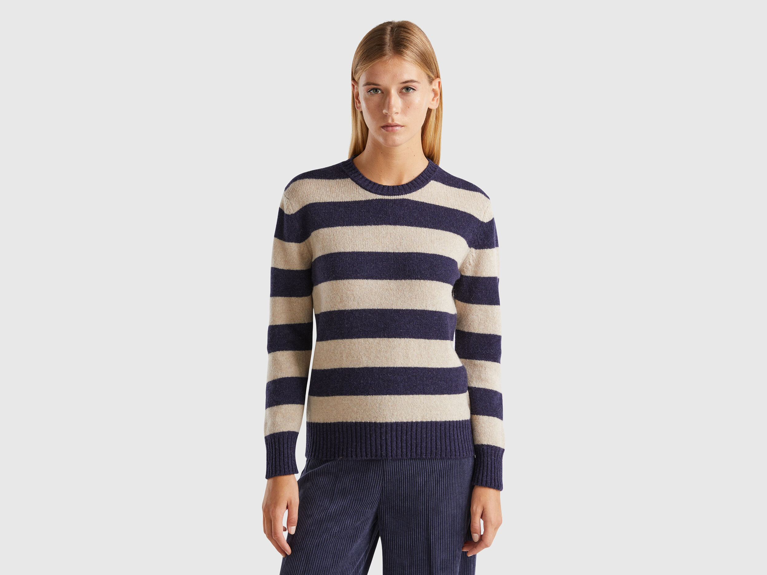 Heavy Jumpers New Collection 2024 Benetton