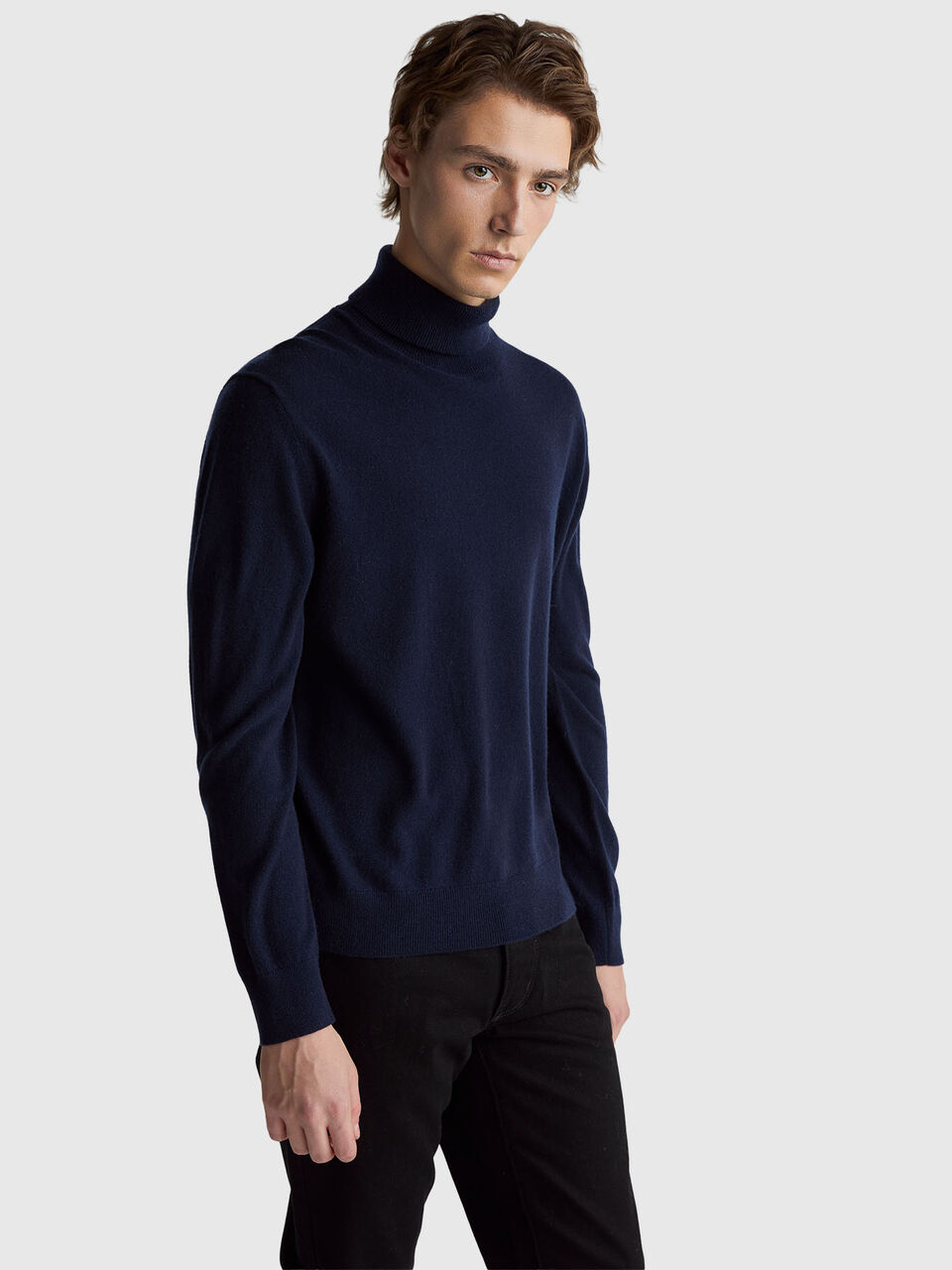 TURTLE NECK SWEATER Men image number null