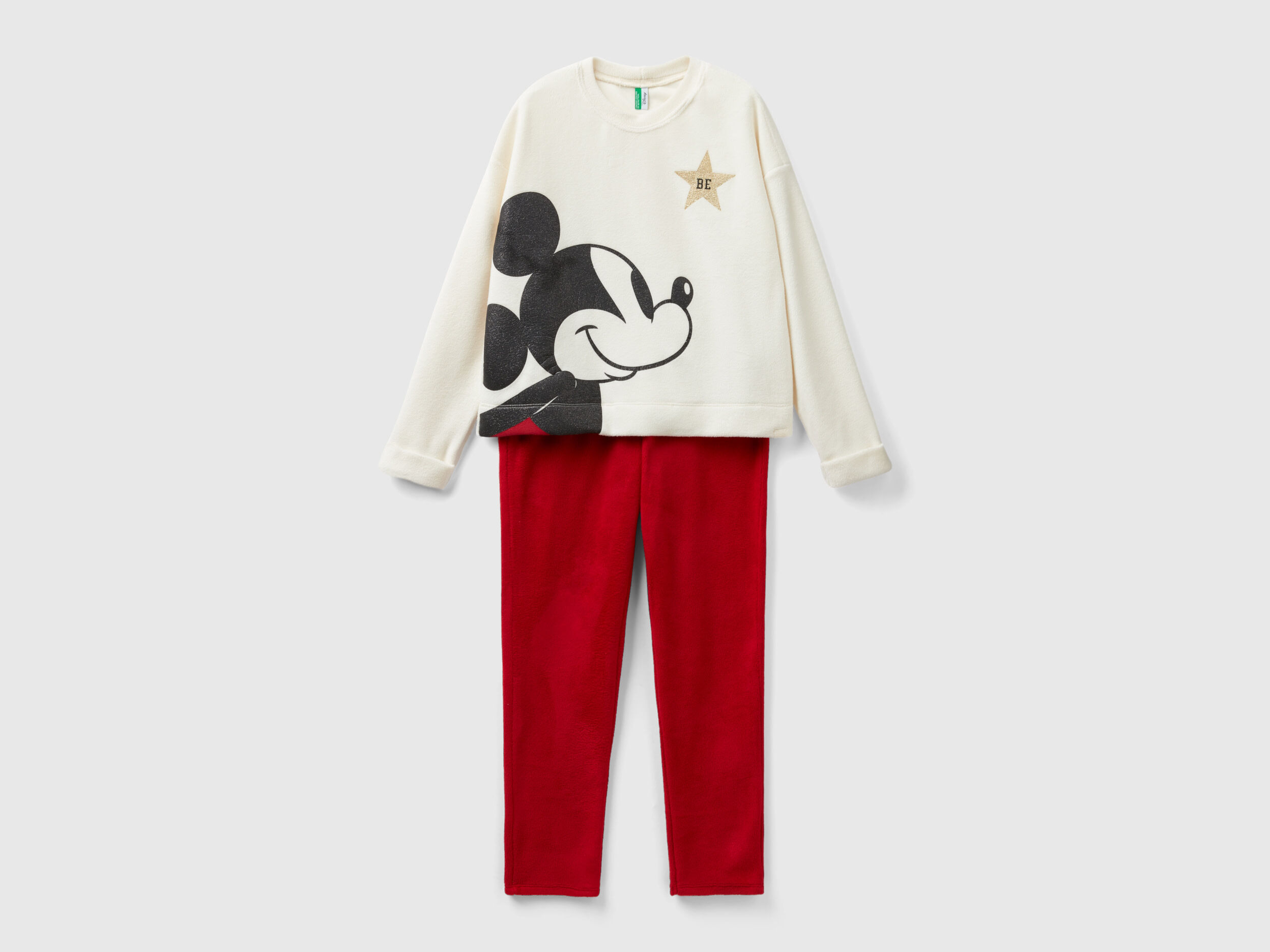 Mickey mouse on sale fleece pajamas