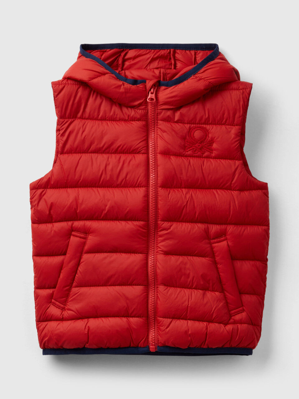Kid Boys Sleeveless Puffer Jacket Collection 2023 Benetton