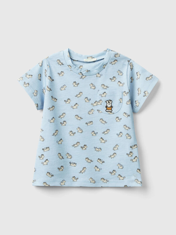 T-shirt with unicorn print New Born (0-18 months)