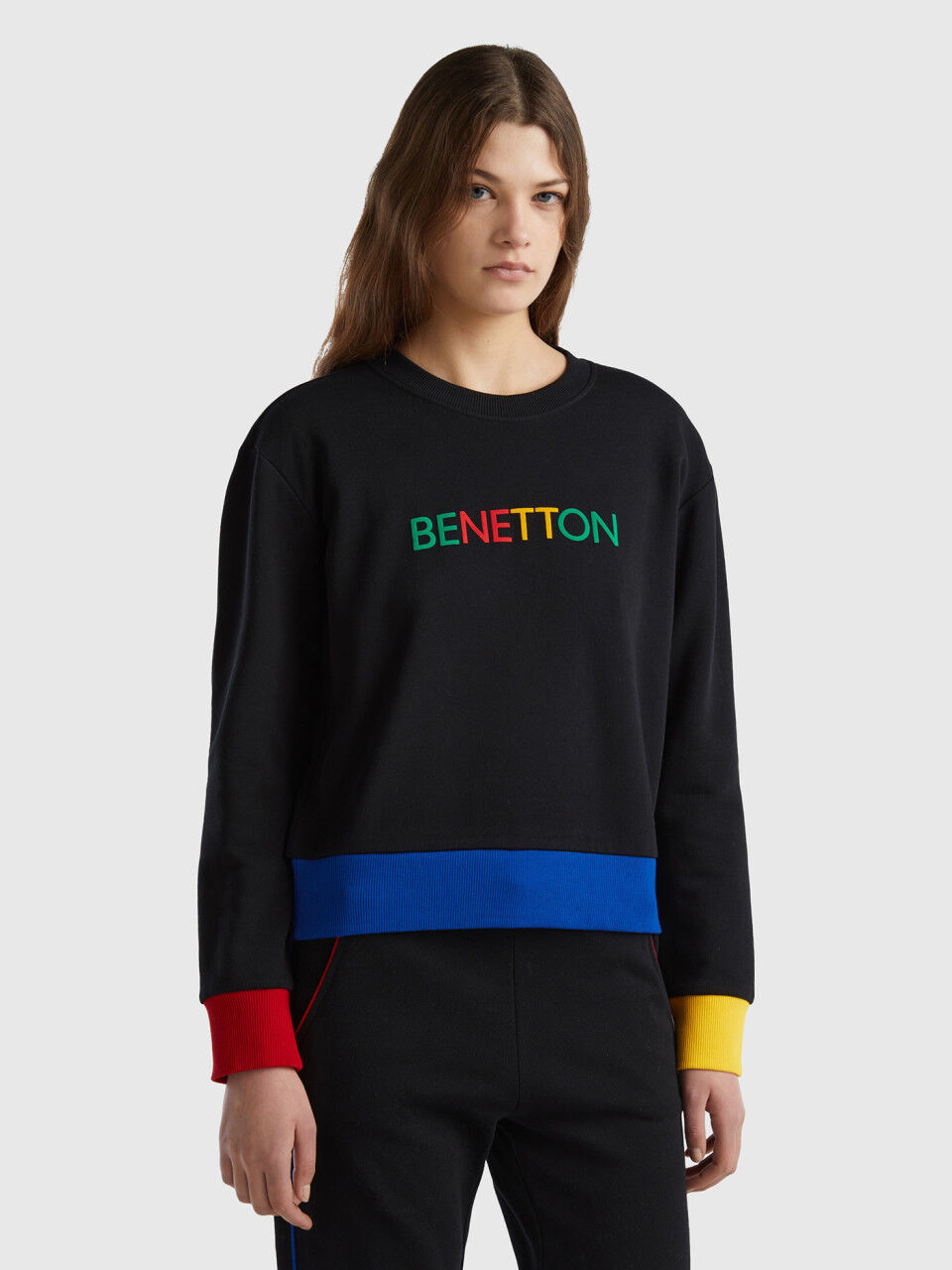 Benetton felpe donna online