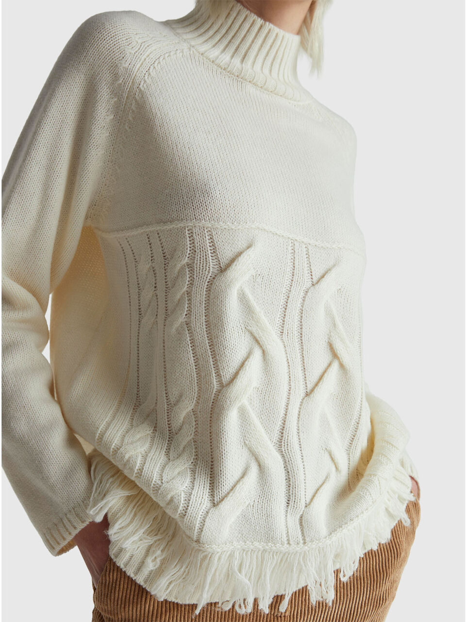 TURTLE NECK SWEATER Women image number null