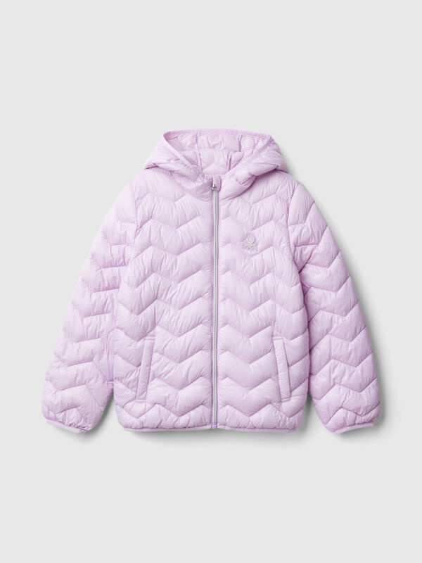 Padded jacket with hood Junior Girl