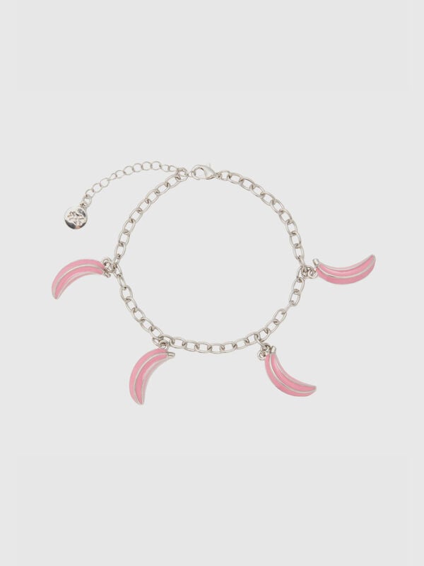 Bracelet with pink bananas Women