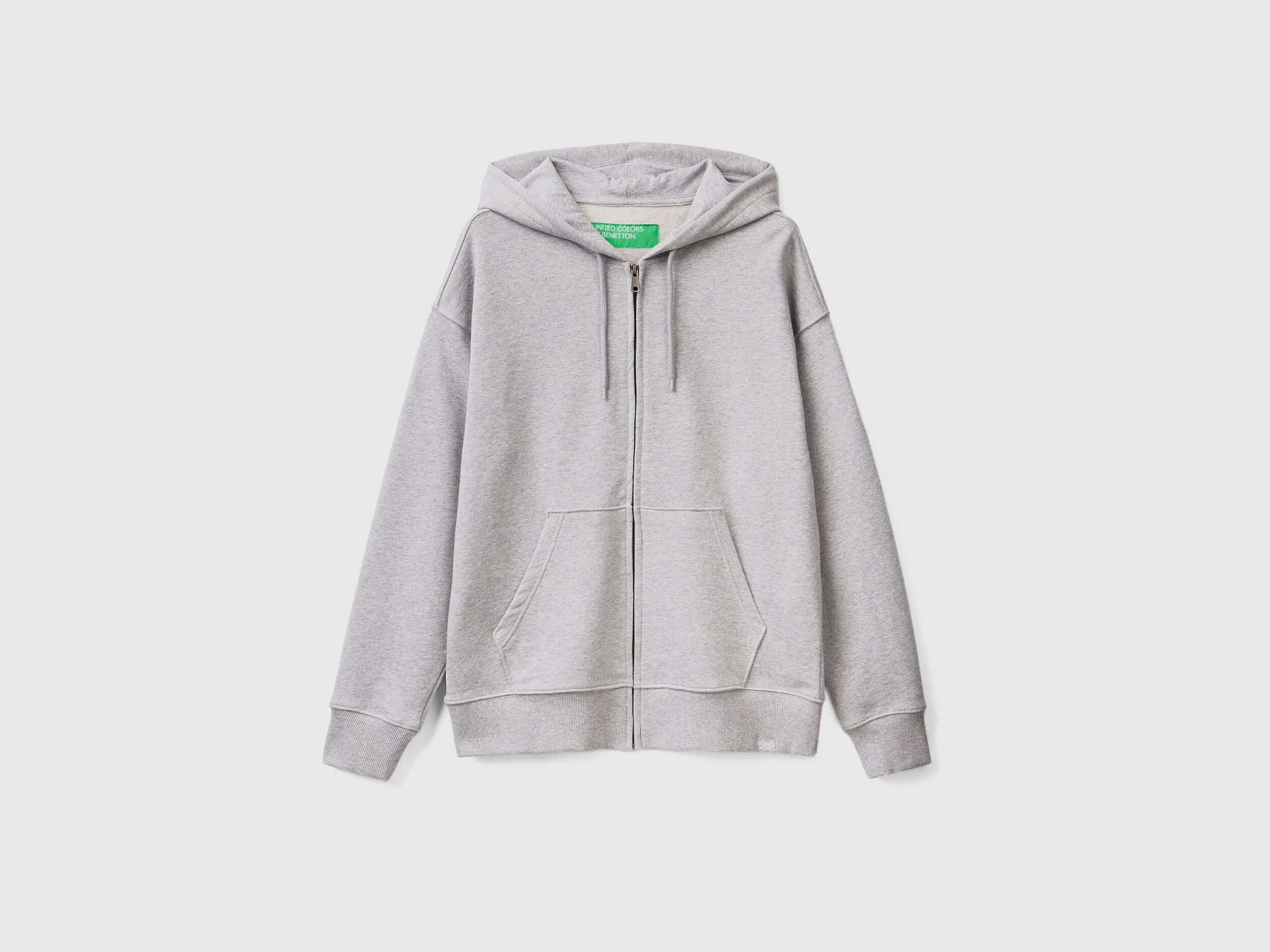 Light gray zip 2025 up hoodie