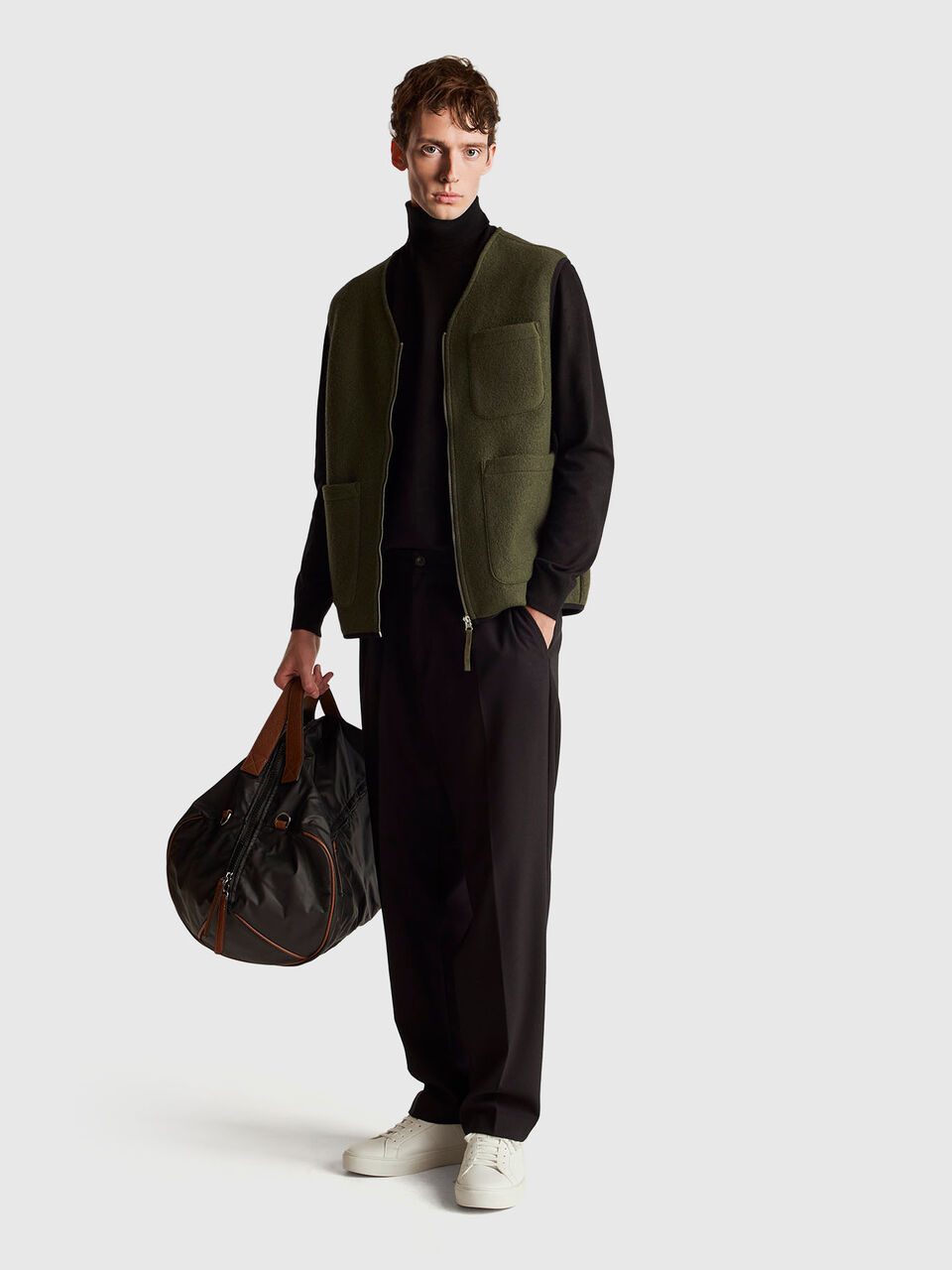 TURTLE NECK SWEATER Men image number null