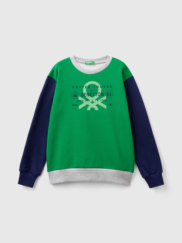 Sweatshirt with logo print Junior Boy