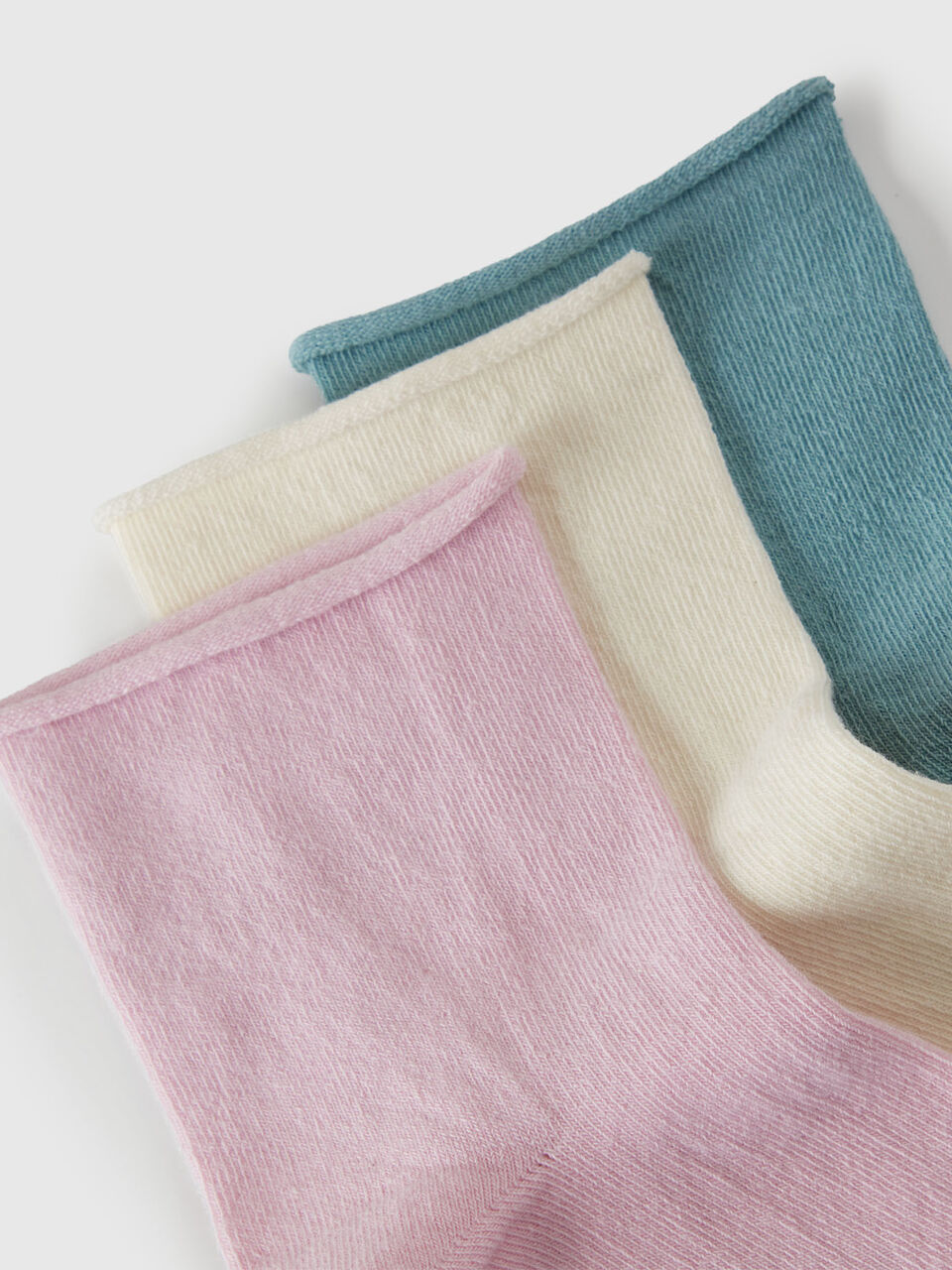 KNITTED SOCKS 3 PAIR Women image number null