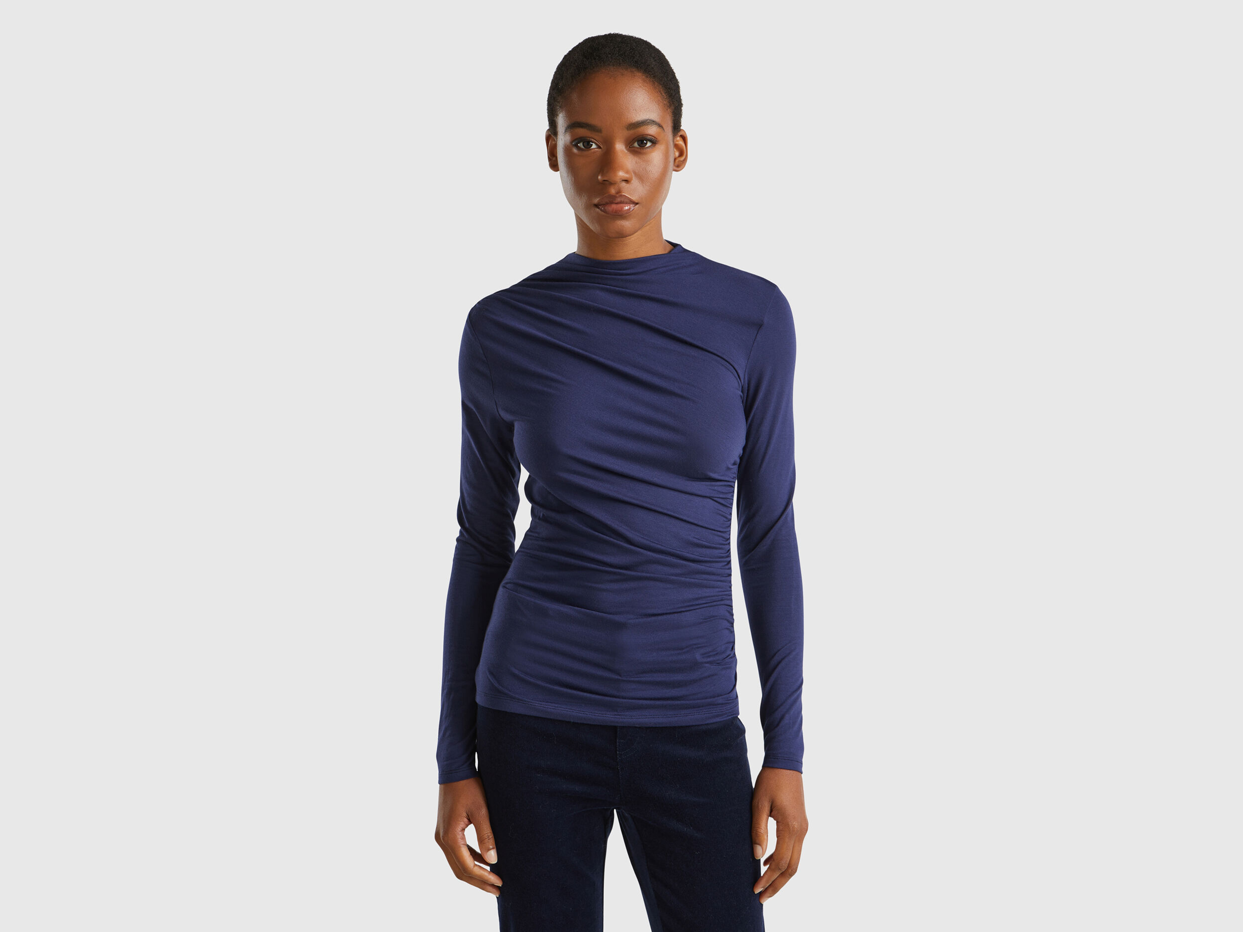 Long sleeve t shirts women clearance