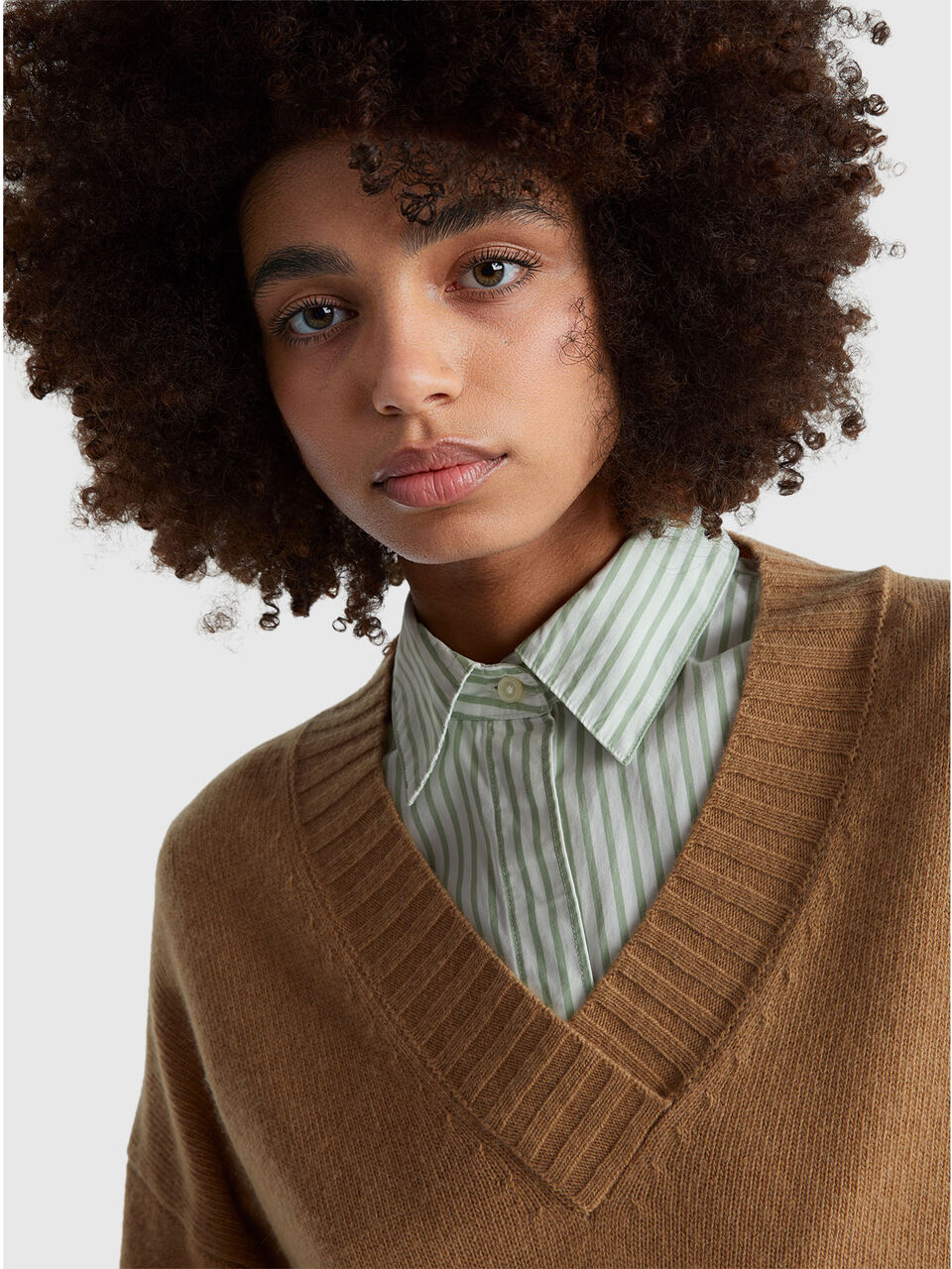 V NECK SWEATER L/S Γυναικεία image number null