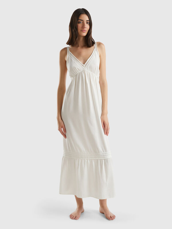 Modal® and cotton blend dress Women