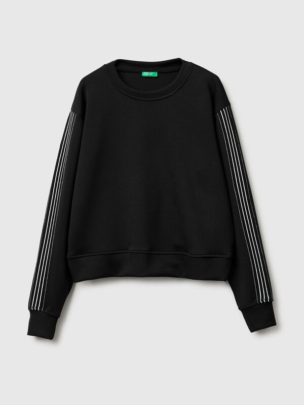 Φούτερ κλειστό με φάσες Γυναικεία