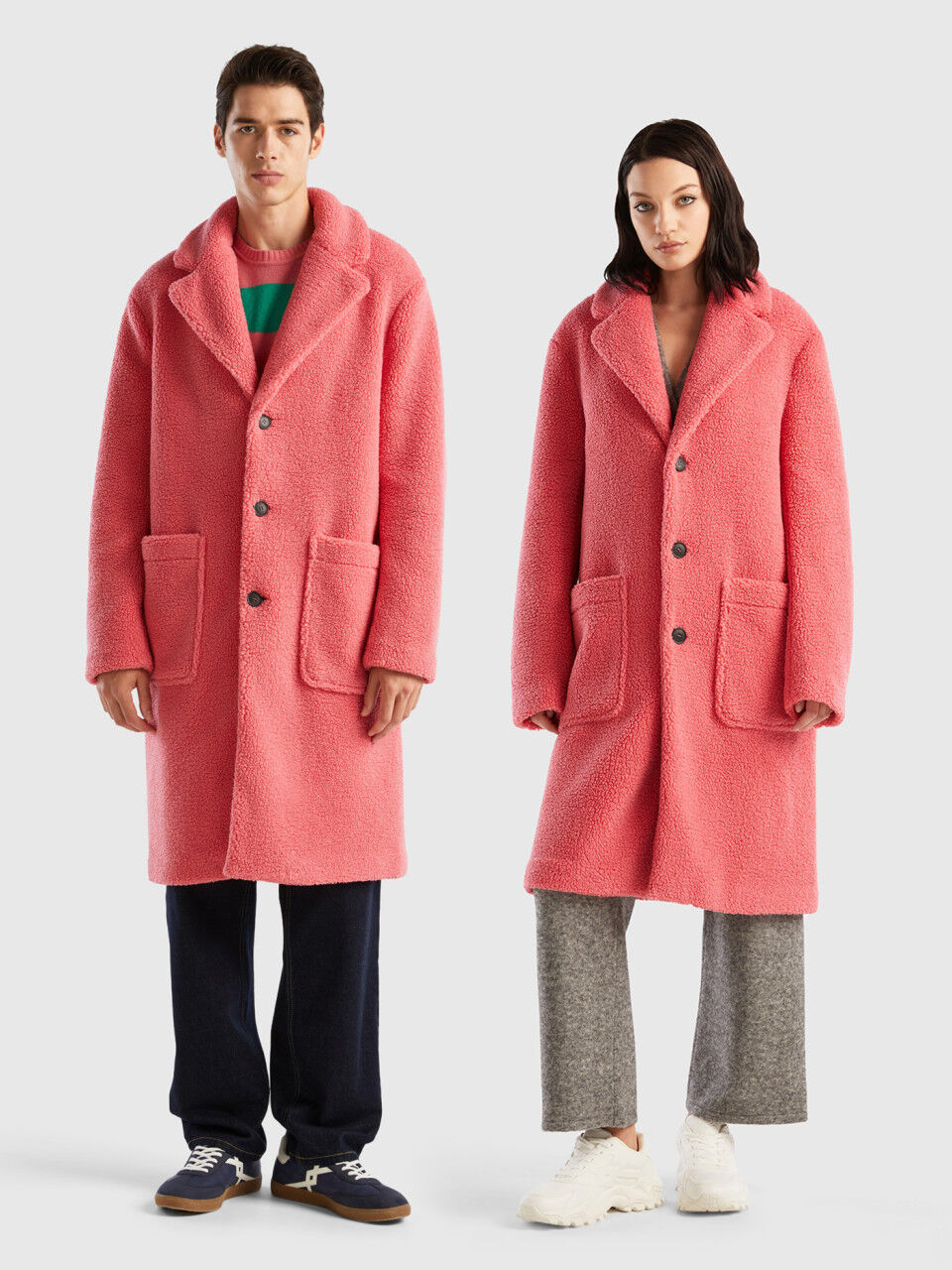Men s Long Coats New Collection 2024 Benetton