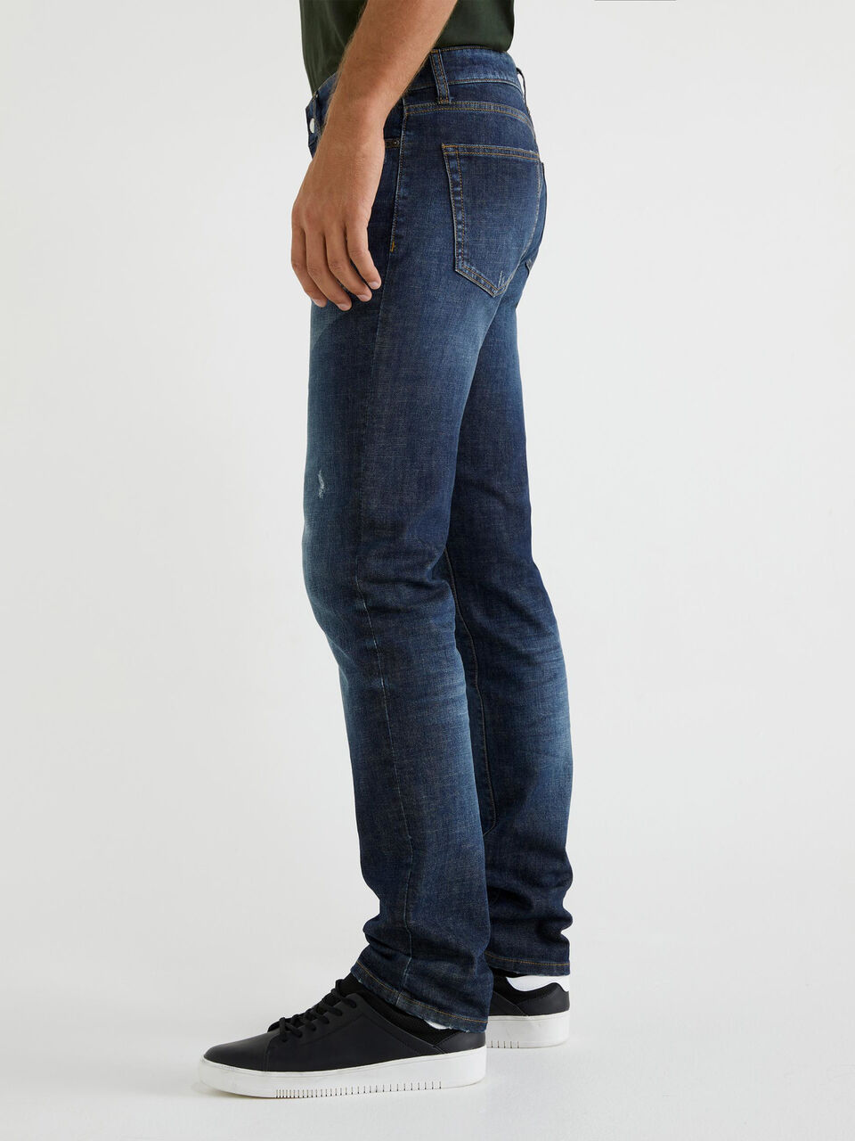 Τζιν straight leg από βαμβακερό stretch Ανδρικά image number null