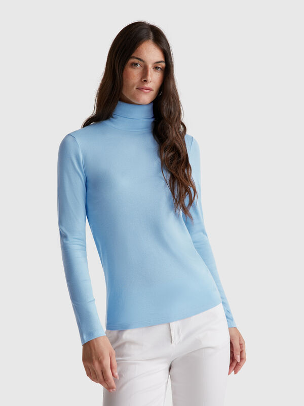 Μπλούζα μακρυμάνικη με γιακά ζιβάγκο Γυναικεία