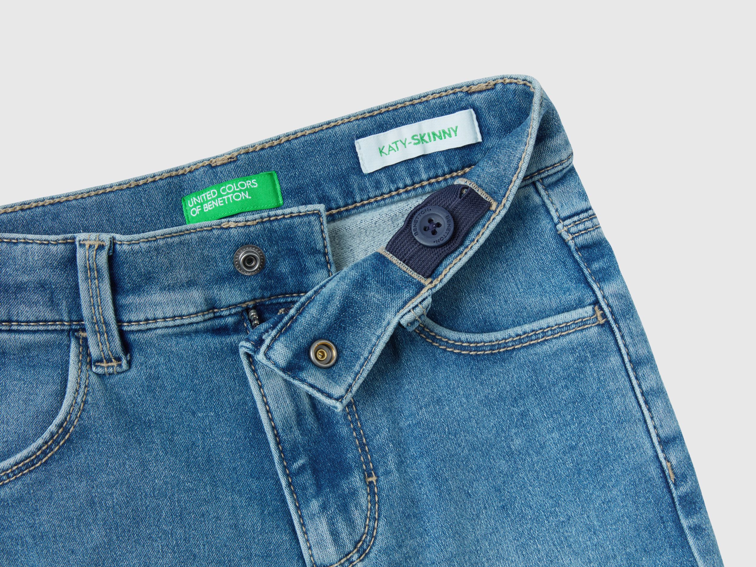 Thermal skinny fit jeans
