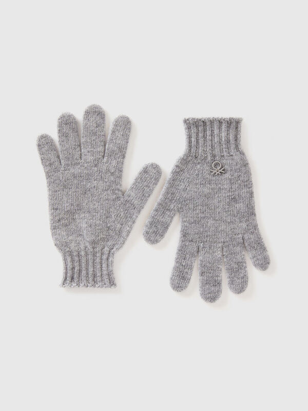 Γάντια από ανάμεικτο μάλλινο Αγόρι