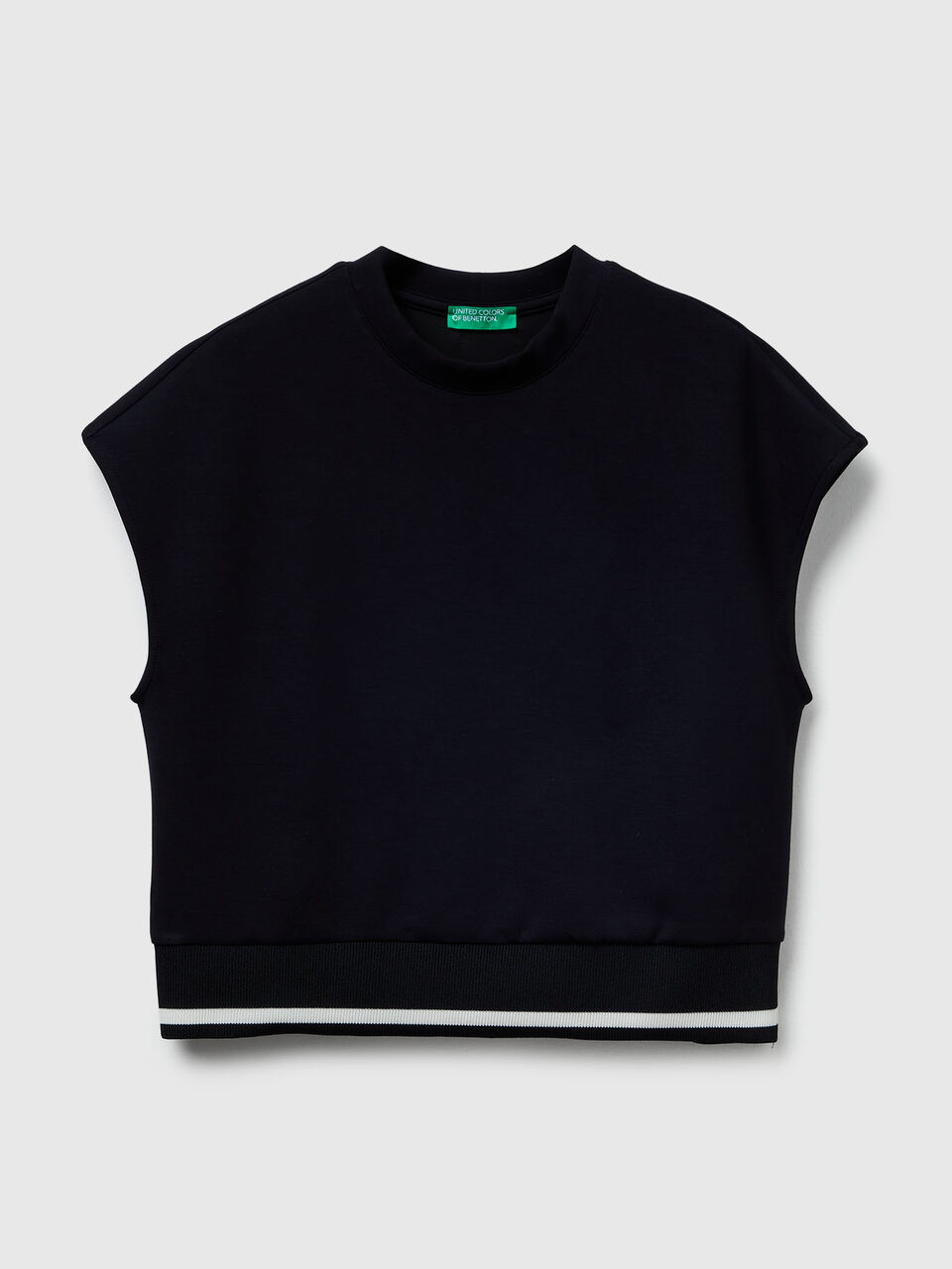 SLEEVELESS SWEATER Women image number null