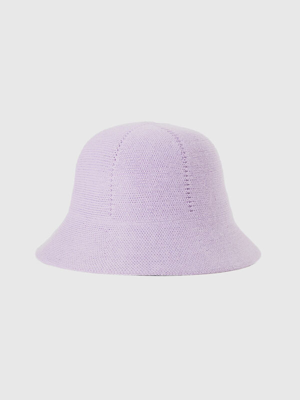 Καπέλο καμπάνα λιλά Γυναικεία