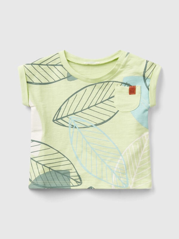 T-shirt with exotic print New Born (0-18 months)