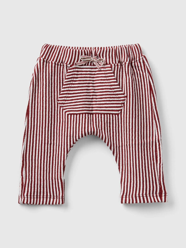 Striped trousers with pocket New Born (0-18 months)