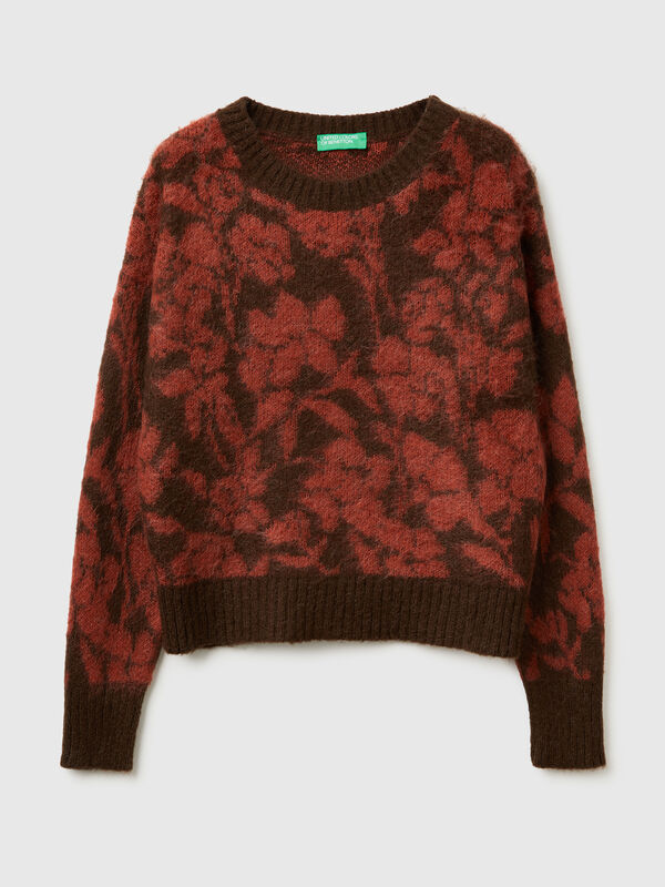 Sweater with floral pattern Women