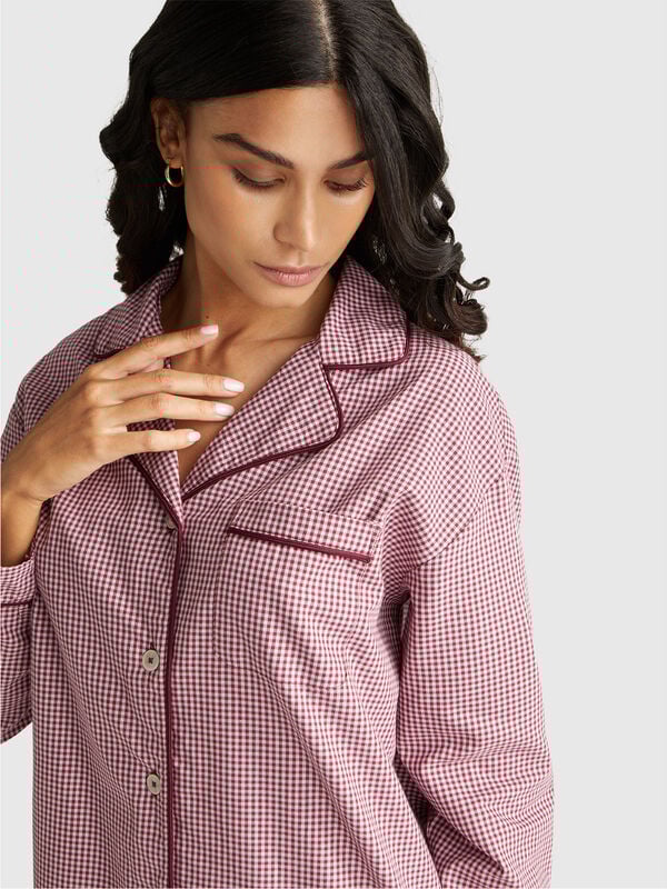 Σακάκι πιτζάμας καρό Γυναικεία