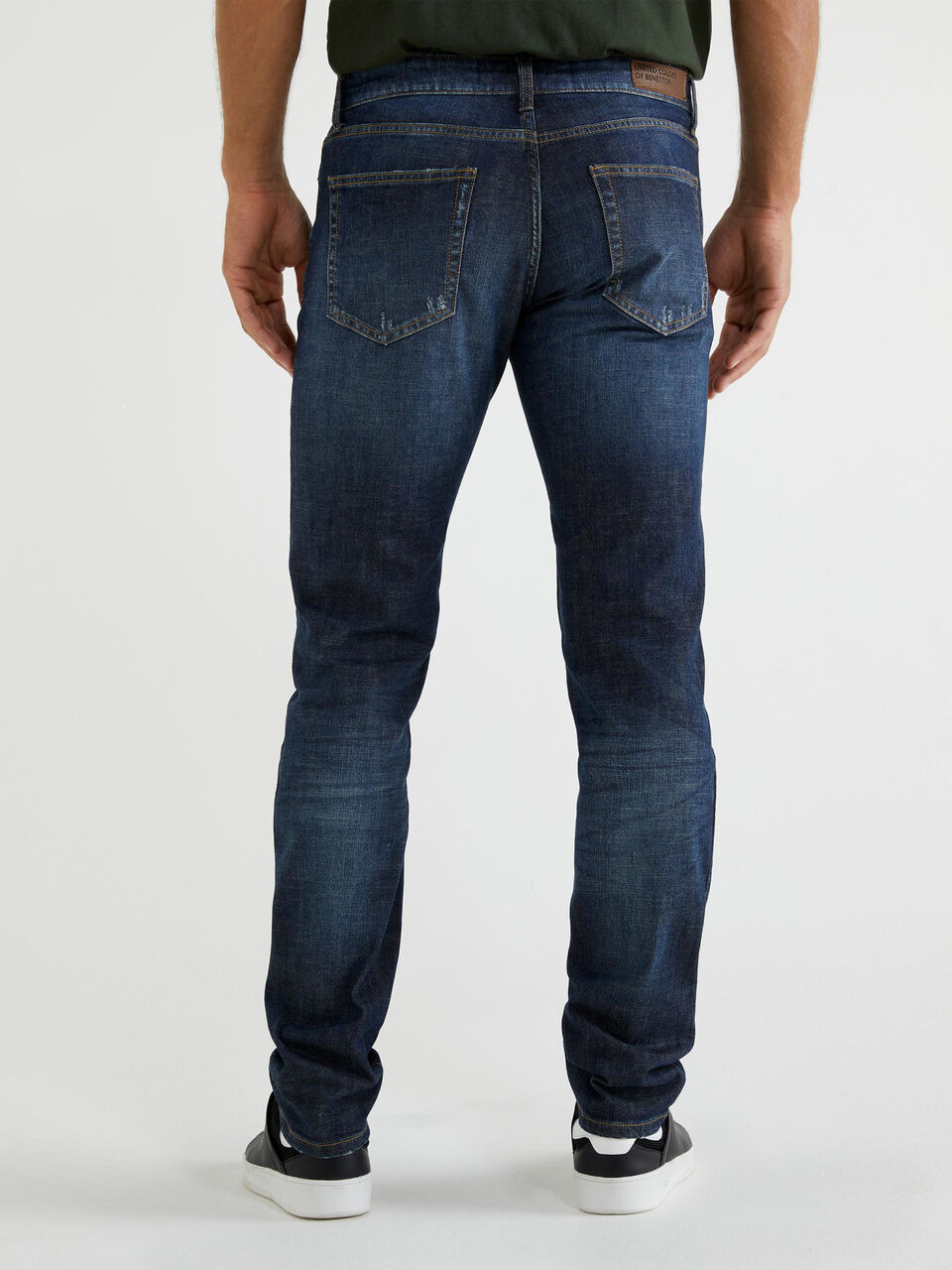 Τζιν straight leg από βαμβακερό stretch Ανδρικά image number null