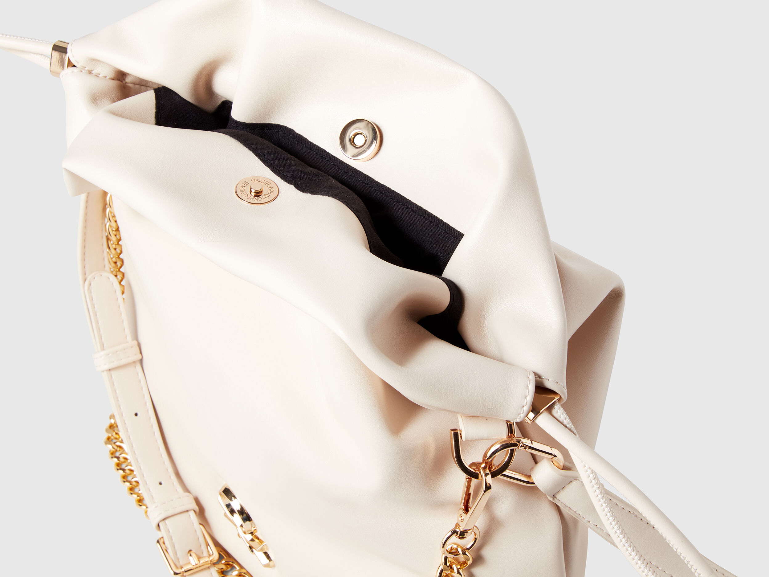 Big bucket bag - Creamy White | Benetton