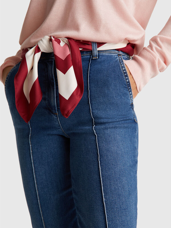 Τζιν flare fit Γυναικεία