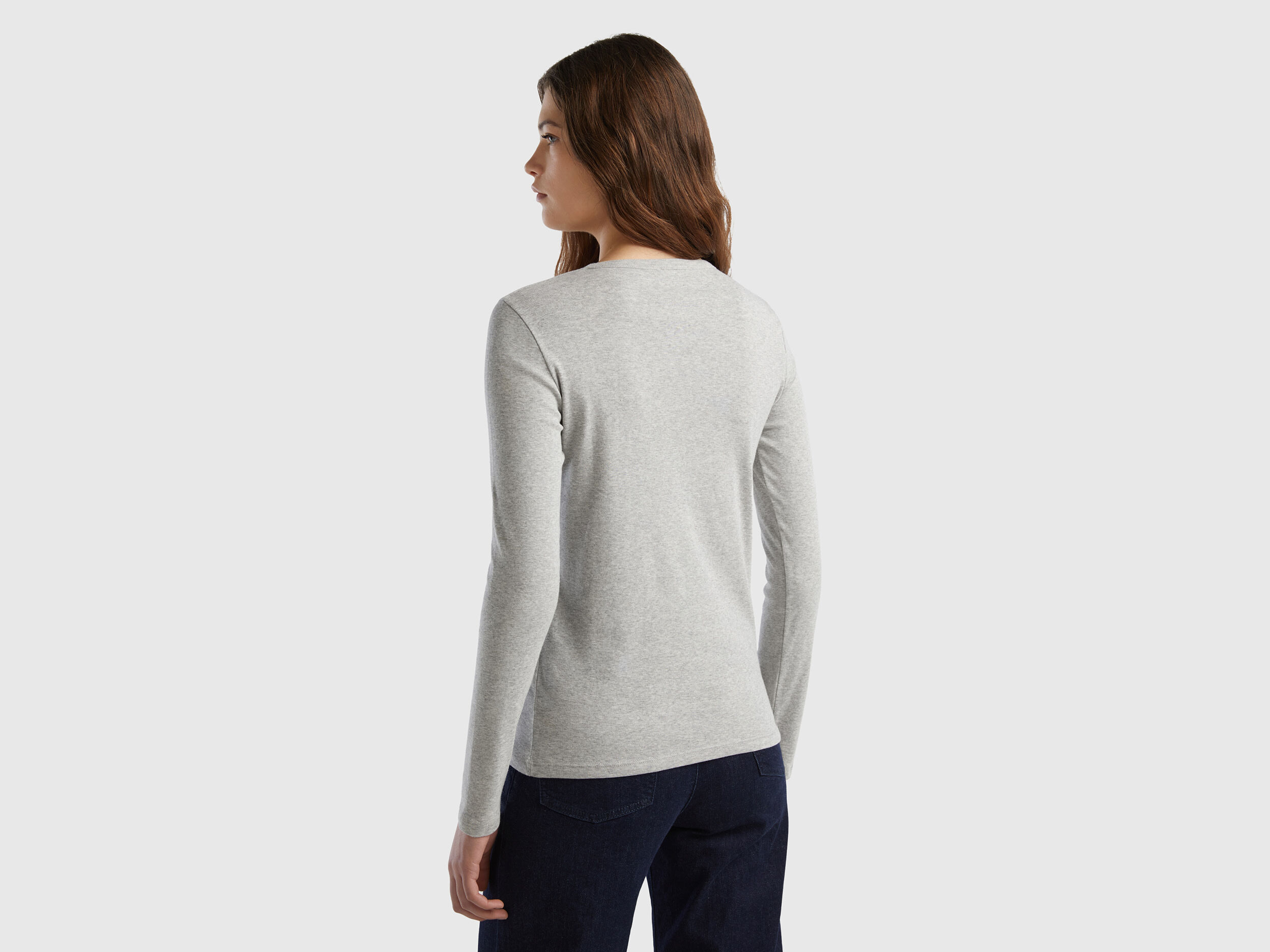 Gray full sleeve t shirt store
