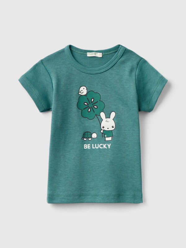 T-shirt in 100% organic cotton New Born (0-18 months)