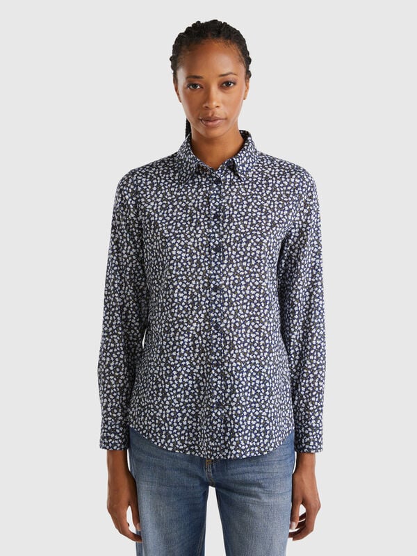 100% cotton patterned shirt Women