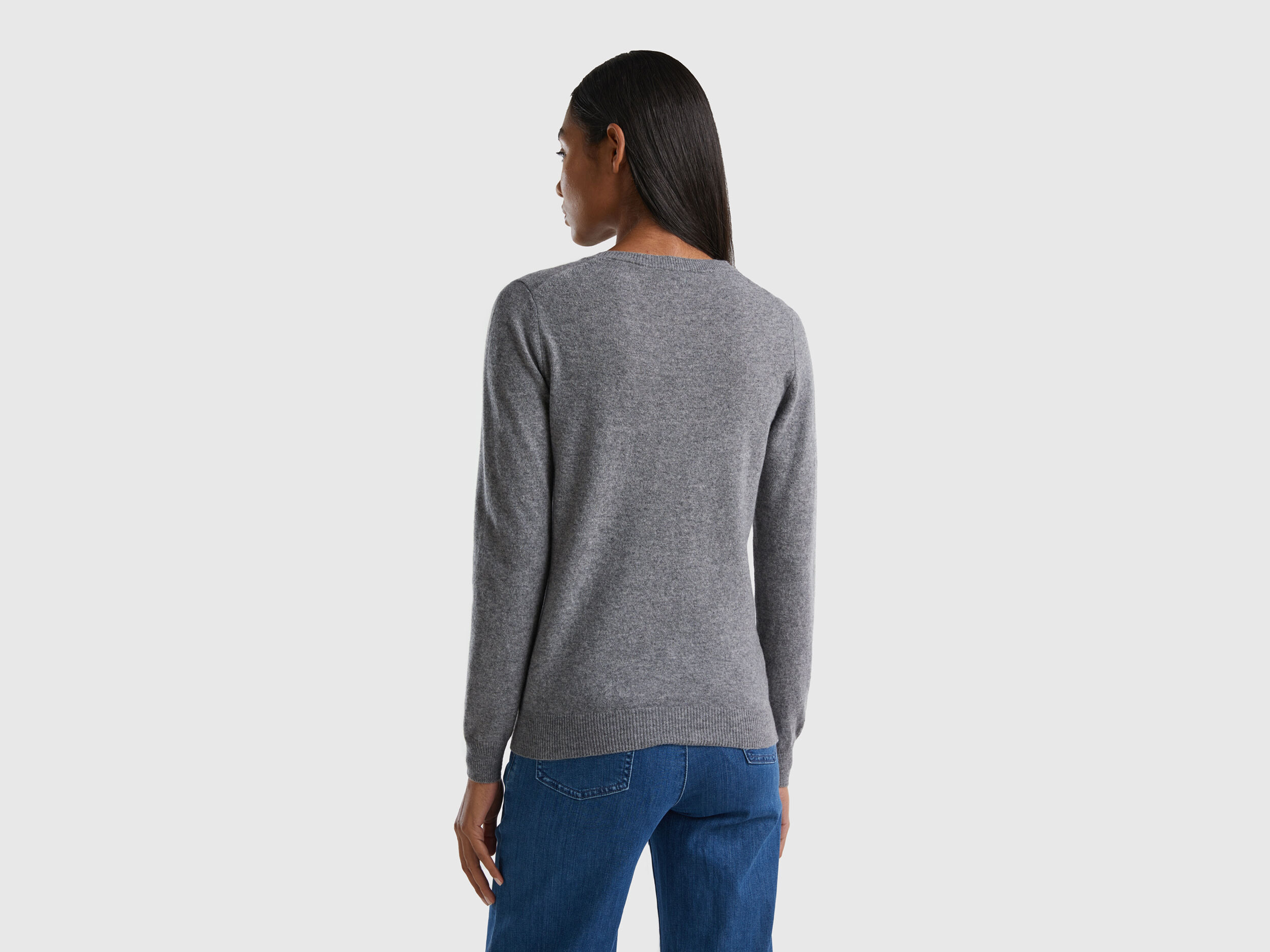 Gray crewneck sales sweater