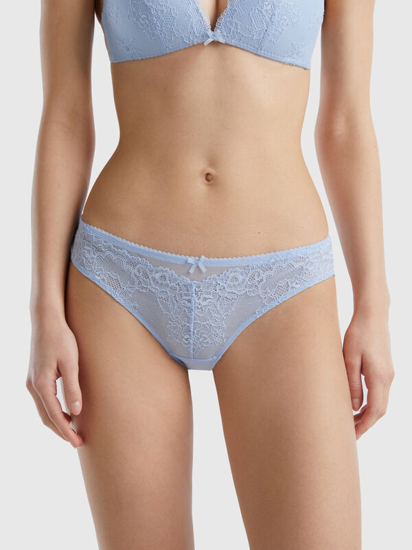 Lace and mesh underwear Women