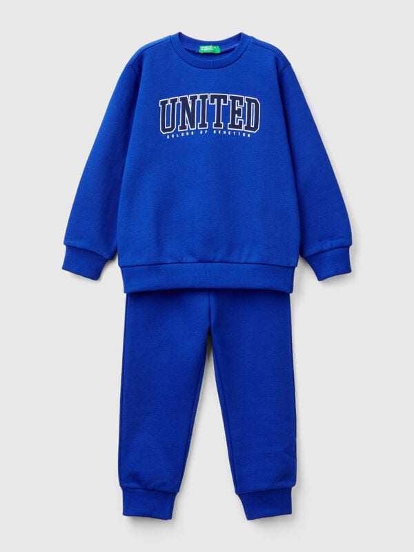 Sweat tracksuit with logo Junior Boy