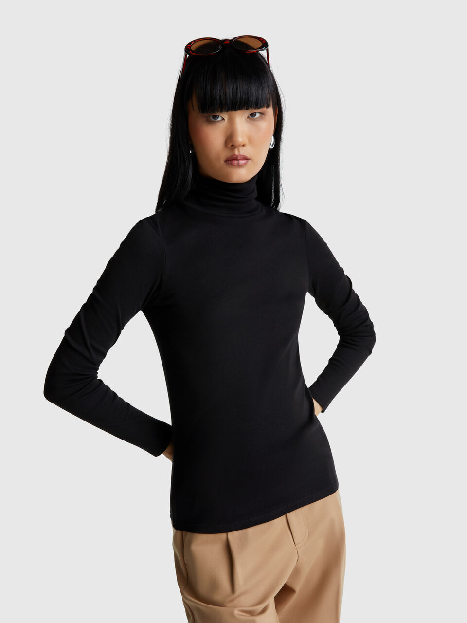 TURTLE NECK SWEATER Γυναικεία image number null