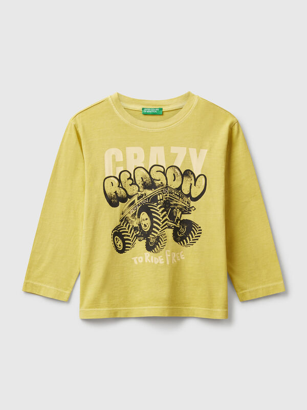 Μπλούζα μακρυμάνικη με τύπωμα Αγόρι