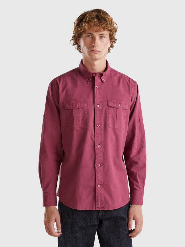 Slim fit buttondown shirt Men