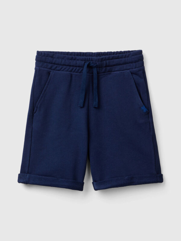 Bermudas in pure cotton sweat Junior Boy