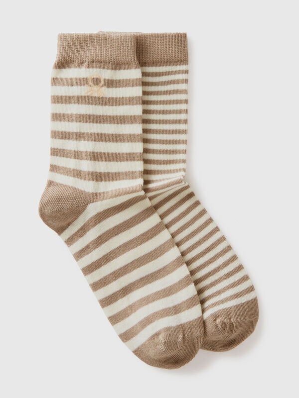 Mix & match long striped socks Junior Boy