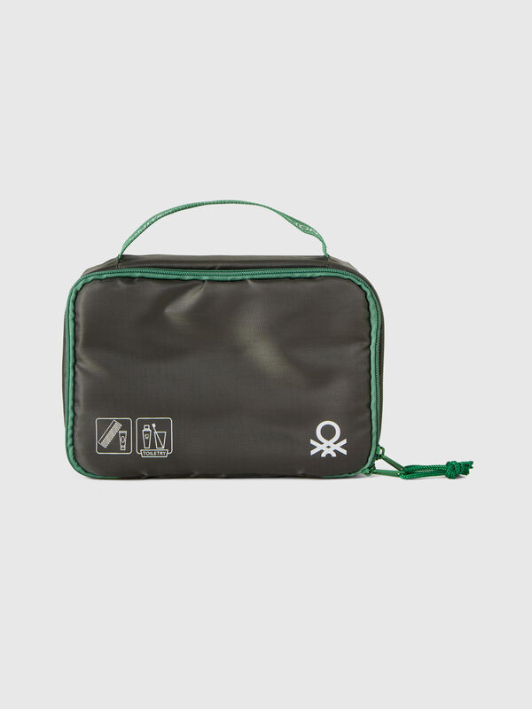 Τσάντα ταξιδιού πράσινο militaire με γάντζο