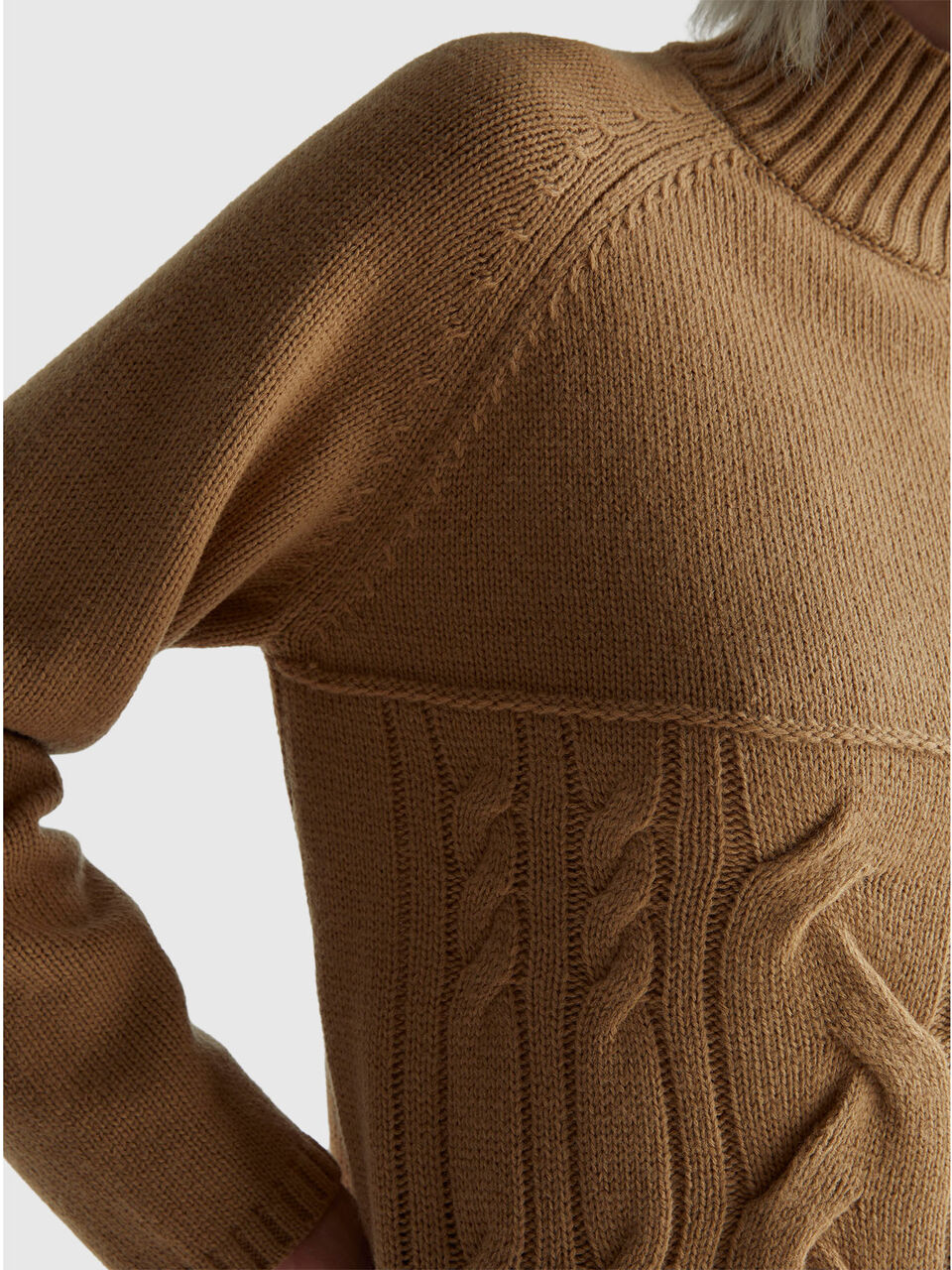 TURTLE NECK SWEATER Women image number null