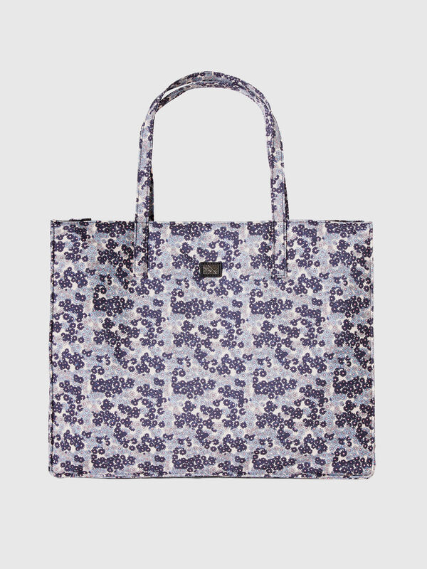 Τσάντα αγορών με λουλούδια Γυναικεία