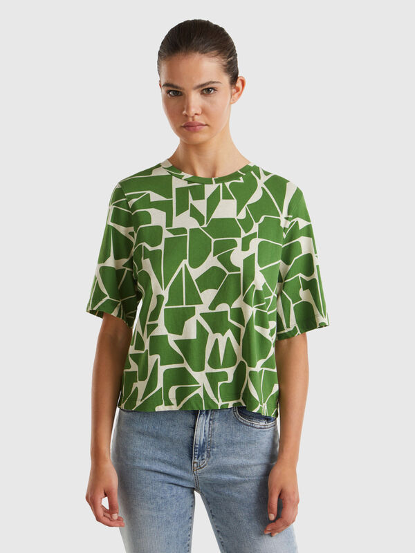 Μπλούζα με γεωμετρικά σχέδια Γυναικεία