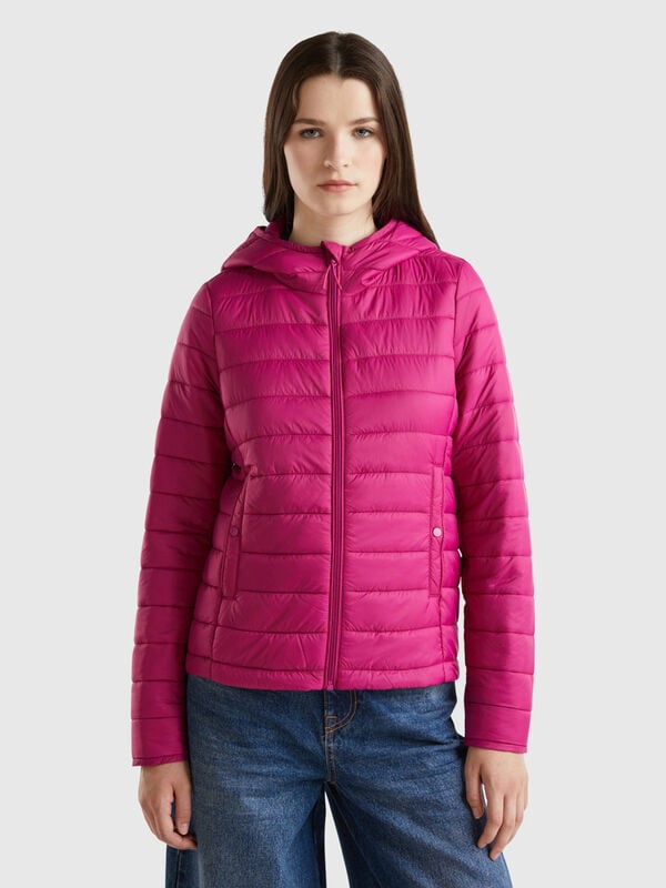 Puffer jacket with recycled wadding Women