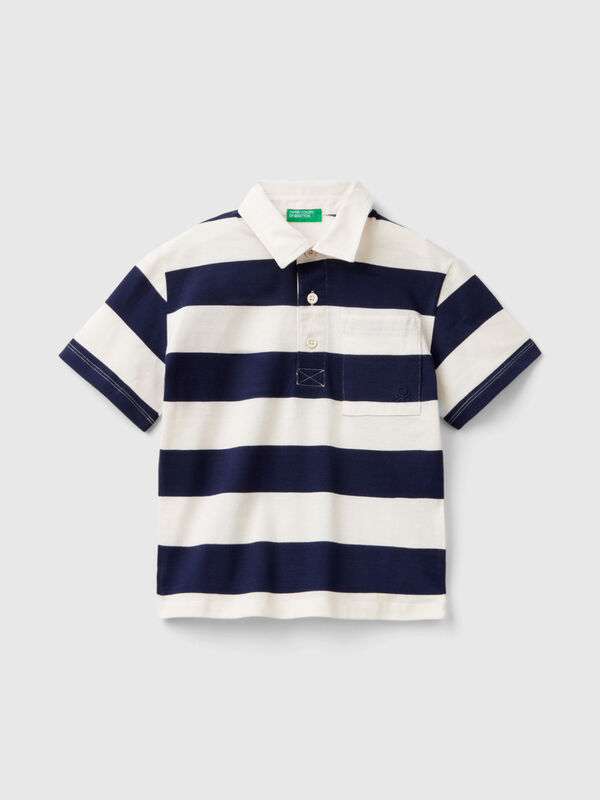 Rugby polo with pocket Junior Boy