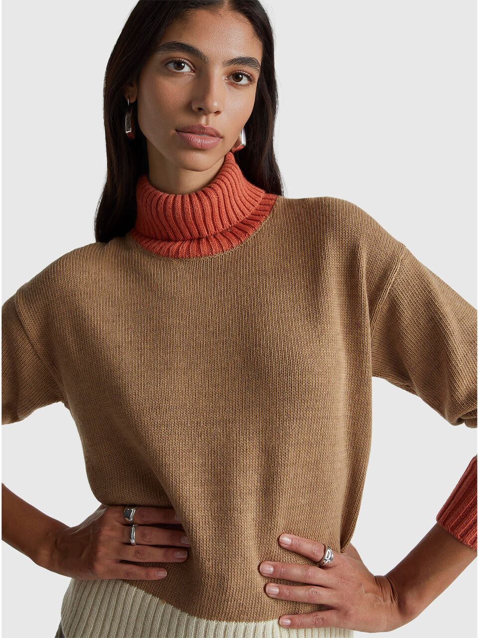 TURTLE NECK SWEATER Γυναικεία image number null